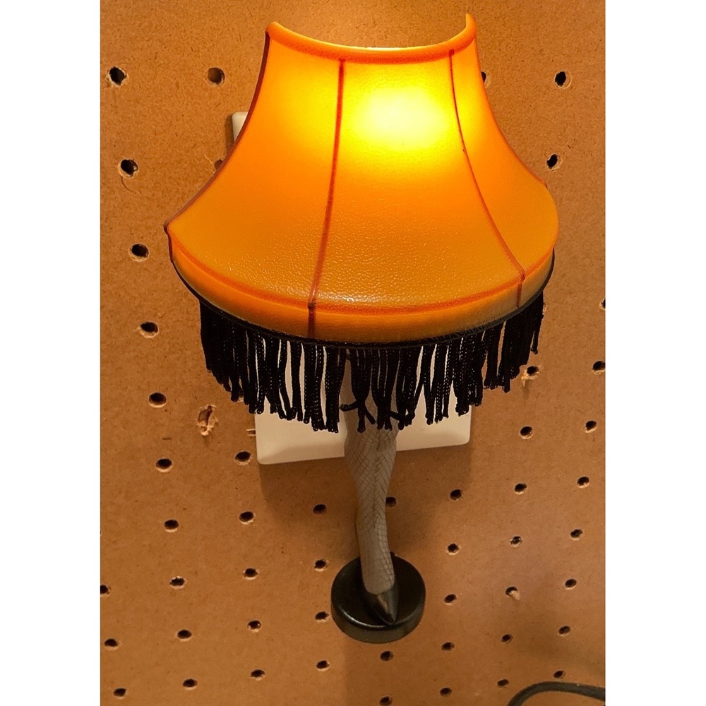 NECA A Christmas Story Leg Lamp Night Light Major Award Holiday Decor 8 Inch